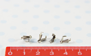 Держатель для бусины DC-011 50 шт №02 под никель